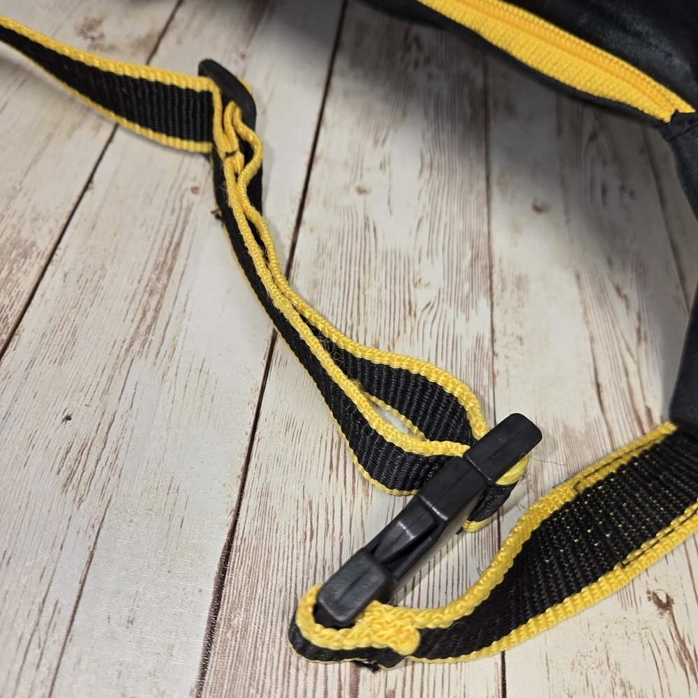 Pittsburgh Steelers Fanny Pack NFL Team A.D.S. Sports Fanny Pack Belt Bag Black - Picture 9 of 15